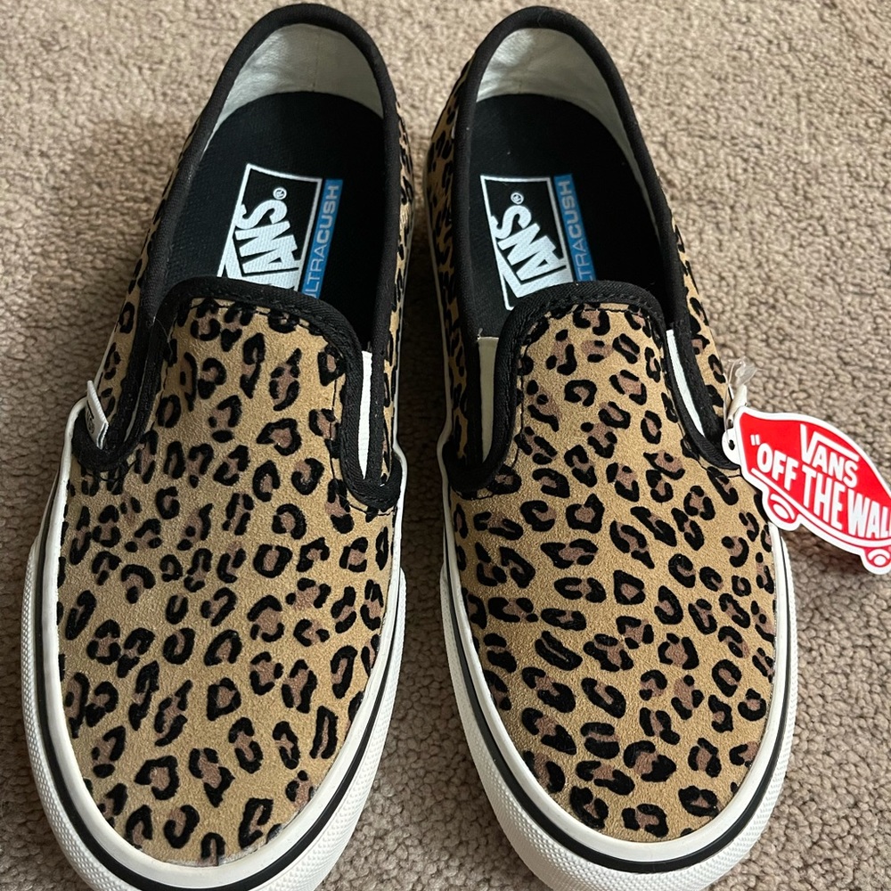Leopard stile vans